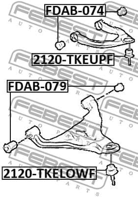 Ball Joint 2120-TKEUPF - image 2