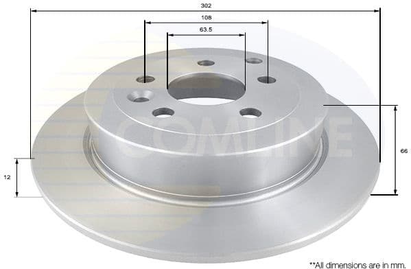 Brake Disc COATED ADC1326 - image 2