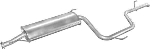 Rear Muffler 13.166
