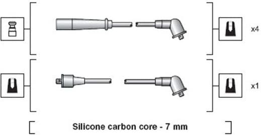 Ignition Cable Kit 941318111185 - image 2