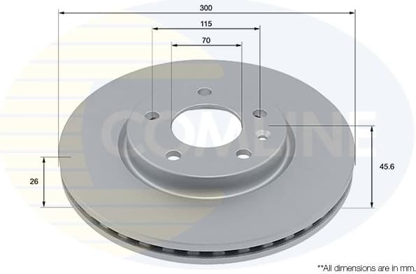Brake Disc COATED ADC2967V
