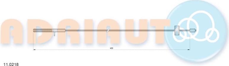 Cable Pull, parking brake 11.0218