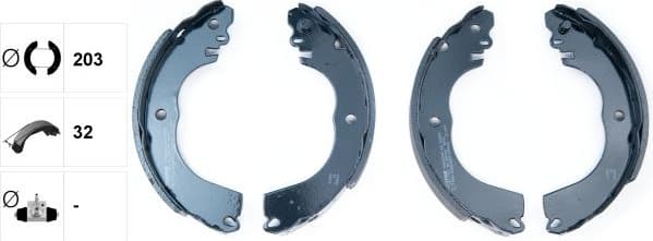 Brake Shoe Set 91082000