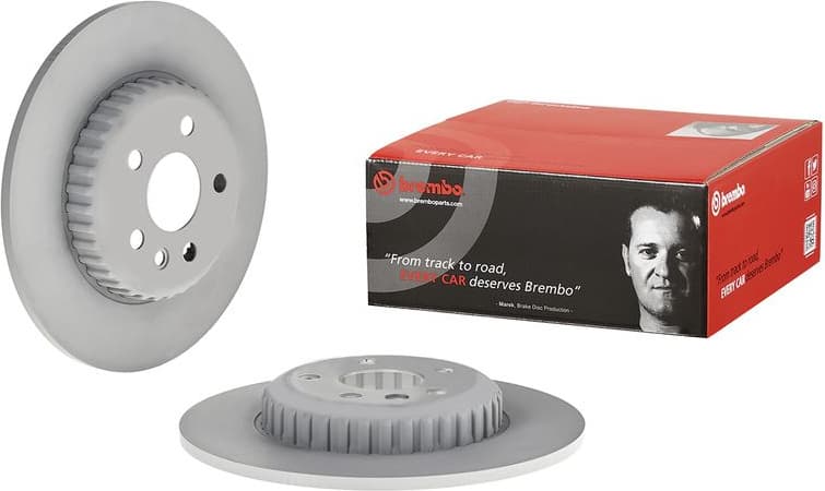Brake discs kit rear, (2pcs), Top Quality 08.C983.23