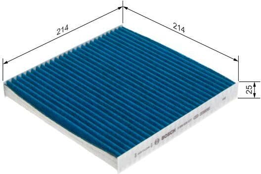 Filter, cabin air FILTER+pro 0 986 628 577 - image 5