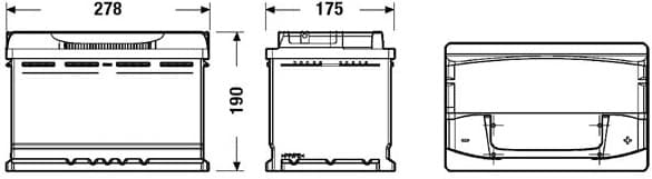 Starter Battery PREMIUM *** EA770 - image 2