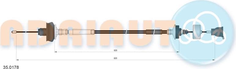 Cable clutch 35.0178 - image 2