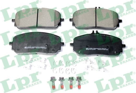 Brake Pad Set, disc brake 05P2135K