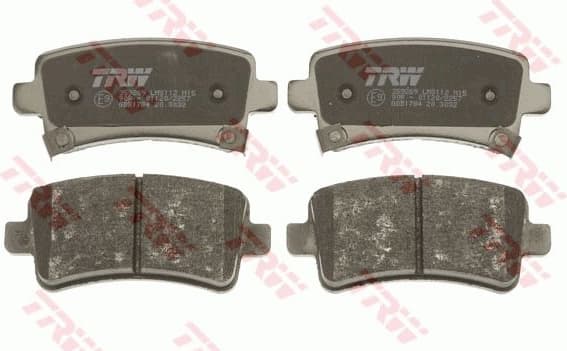 Brake pads rear, Top Quality GDB1784 - image 4