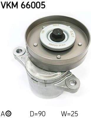 Belt Tensioner, V-ribbed belt VKM 66005 - image 2