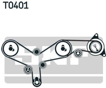 Timing belt kit VKMA03261 - image 2