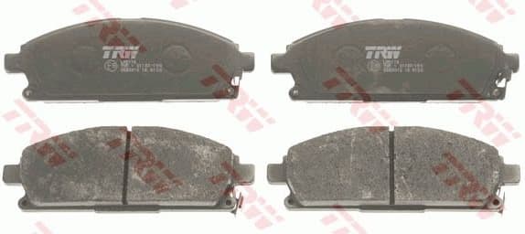 Brake Pad Set, disc brake COTEC GDB3312 - image 4