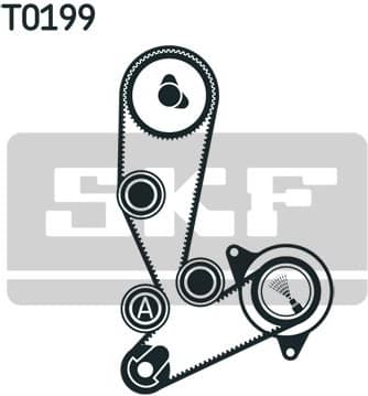 Timing belt kit VKMA02390 - image 2