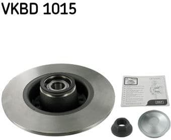 Brake disc with bearing, Top Quality VKBD1015 - image 3