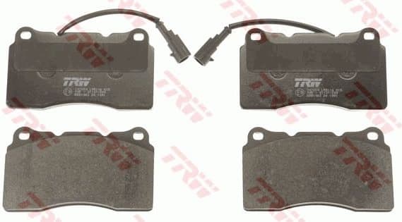 Brake Pad Set, disc brake COTEC GDB1363 - image 4