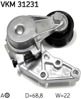 Belt Tensioner, V-ribbed belt VKM 31231 - image 3