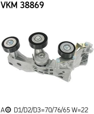 Tensioner belt VKM38869