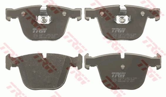 Brake pads rear, Top Quality GDB1502 - image 4
