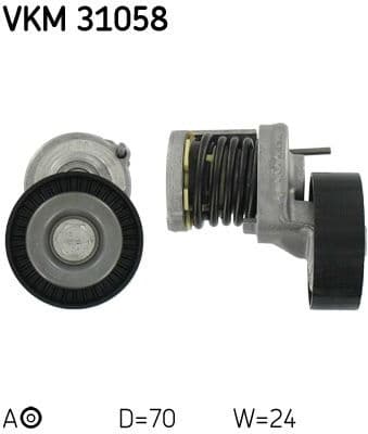 Tensioner belt VKM31058 - image 3