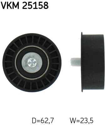 Tensioner belt VKM25158 - image 3