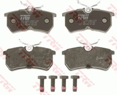 Brake Pad Set, disc brake COTEC GDB1354 - image 3