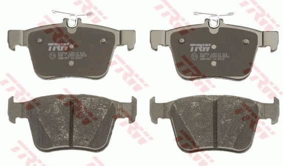 Brake pads rear, Top Quality GDB1957 - image 2