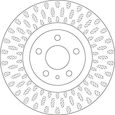 Brake Disc DF6522 - image 3