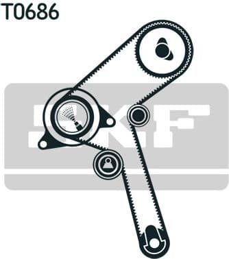 Timing Belt Kit VKMA 92519 - image 4