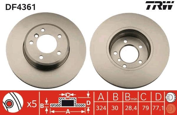 Brake Disc DF4361
