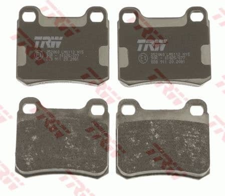 Brake Pad Set, disc brake COTEC GDB911 - image 4