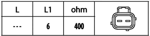Sensor, crankshaft pulse 6PU 009 146-441 - image 2