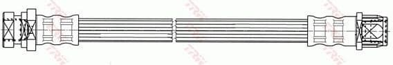 Brake Hose PHA538 - image 4
