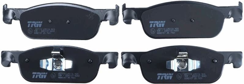 Brake pads front, Top Quality GDB2157