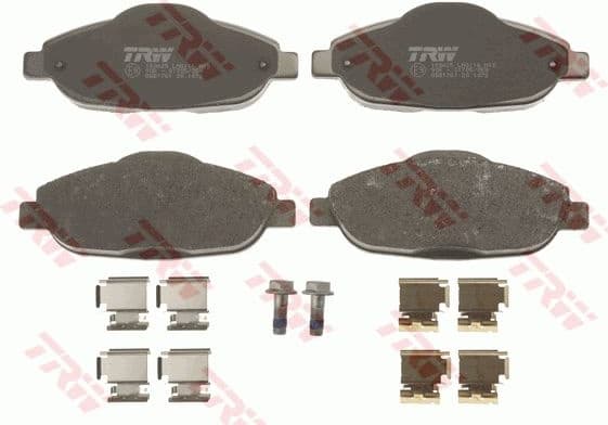 Brake pads front, Top Quality GDB1761 - image 4