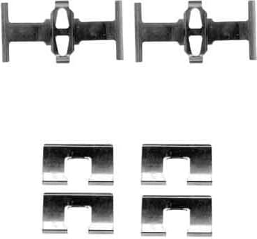 Accessory Kit, disc brake pad PFK394 - image 2