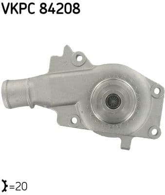 Water Pump, engine cooling VKPC 84208 - image 2