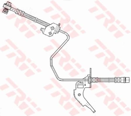 Brake hose rear PHD566 - image 3