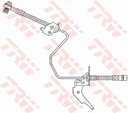 Brake hose rear PHD566 - image 4
