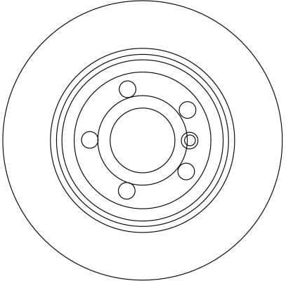 Brake discs kit rear, (2pcs), Top Quality DF4388 - image 2