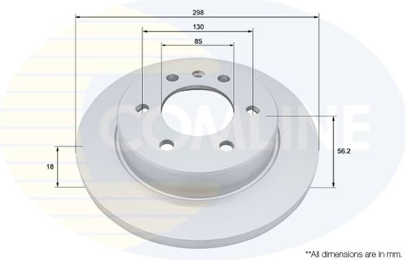 Brake Disc COATED ADC5091