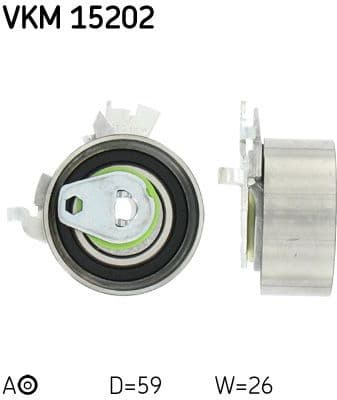 Tensioner belt VKM15202 - image 3