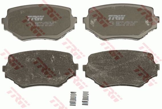 Brake Pad Set, disc brake COTEC GDB3132 - image 4