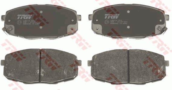 Brake Pad Set, disc brake COTEC GDB3342 - image 3