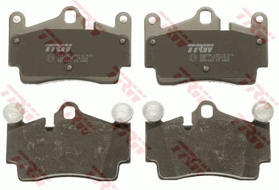 Brake pads rear, Top Quality GDB1653 - image 4