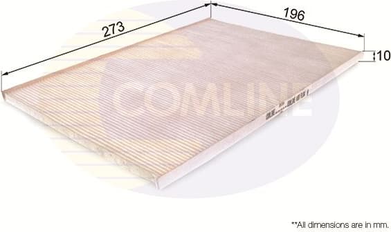 Filter, cabin air EKF314 - image 2