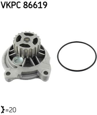 Water pump cooling system VKPC86619 - image 3