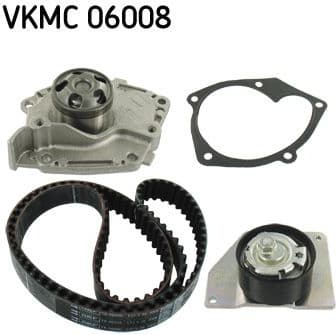 Water Pump & Timing Belt Kit SKF VKMC 06008 - image 3