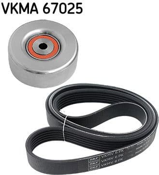 V-ribbed Belt Set VKMA67025 - image 2