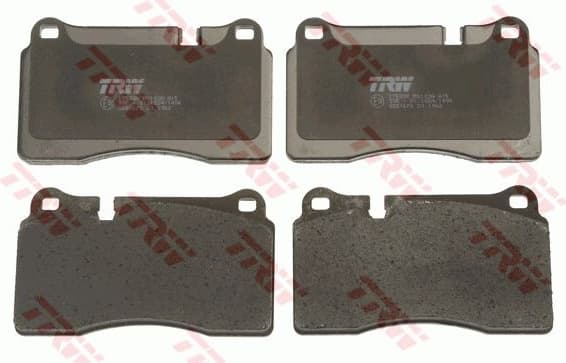 Brake pads front, Top Quality GDB1670 - image 4