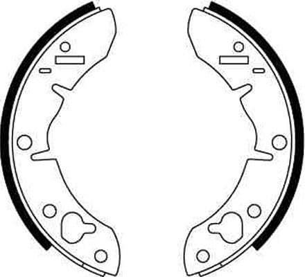 Brake Shoe Set GS6028 - image 4
